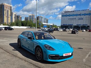 2021 Porsche Panamera 4S Sport Turismo II Рестайлинг, красный, 12690000 рублей, вид 2