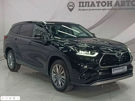 2026 Toyota Highlander IV (XU70), чёрный, 5299000 рублей, вид 3