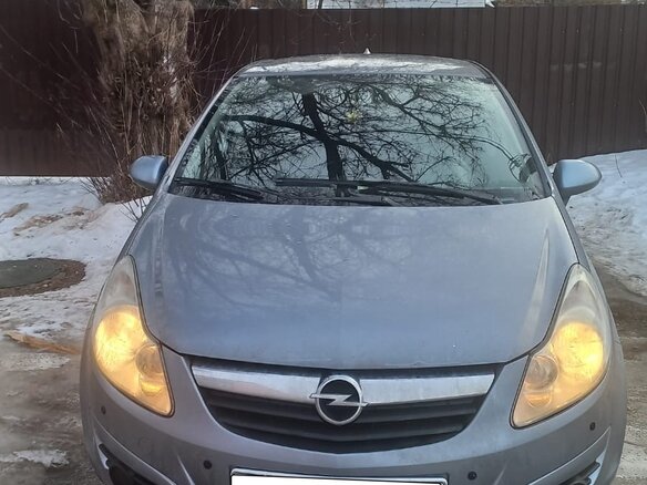 2007 Opel Corsa D, серый, 640000 рублей