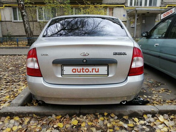 2008 Lada (ВАЗ) Kalina I, серебристый - вид 3