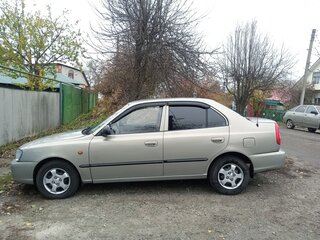 2008 Hyundai Accent ТагАЗ II, бежевый, 450000 рублей, вид 4