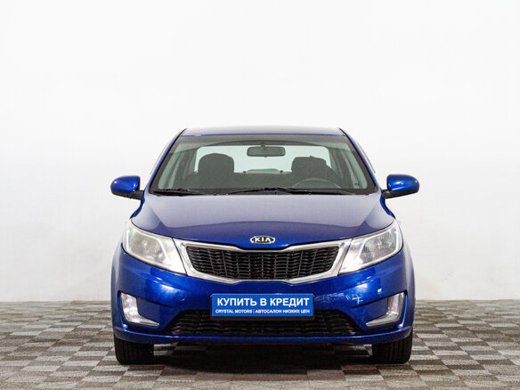 2012 Kia Rio 4-speed III, синий - вид 1