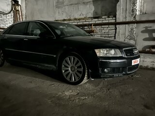 2003 Audi A8 II (D3), чёрный, 1000000 рублей, вид 4