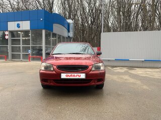 2005 Hyundai Accent ТагАЗ II, красный, 280000 рублей, вид 1