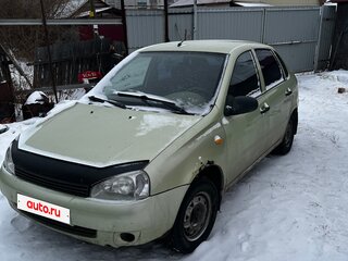 2006 Lada (ВАЗ) Kalina I, зелёный, 150000 рублей, вид 1