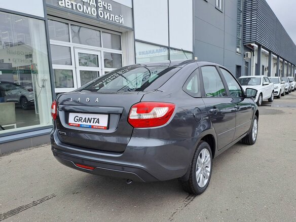 2026 Lada (ВАЗ) Granta I Рестайлинг, серый, 1289900 рублей - вид 5