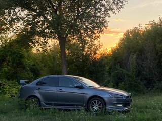 2008 Mitsubishi Lancer X, серый, 950000 рублей, вид 1
