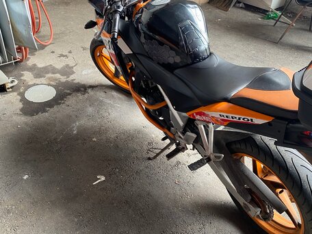 2013 Honda CBR 250R, оранжевый, 350000 рублей, вид 2
