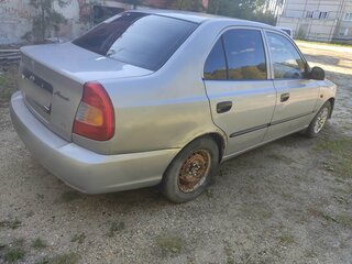 2001 Hyundai Accent II, серебристый, 240000 рублей, вид 3