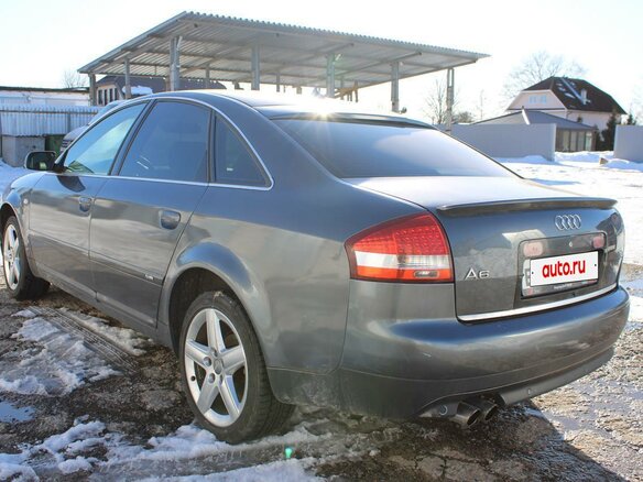 2002 Audi A6 II (C5) Рестайлинг, серый, 400000 рублей - вид 5