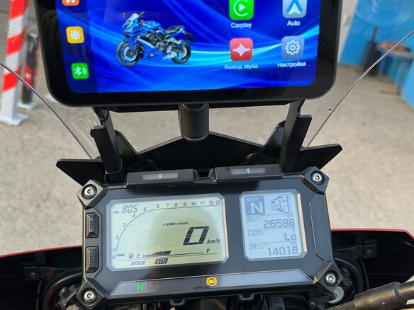 2015 Yamaha MT-09 Tracer (FJ-09), красный, 720000 рублей - вид 7