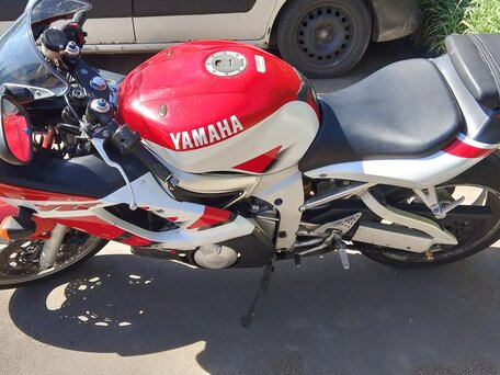 2002 Yamaha YZF-R6, красный, 435000 рублей, вид 1