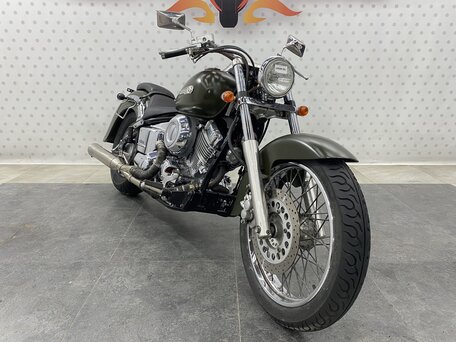 1998 Yamaha XVS400 Drag Star, зелёный, 340000 рублей, вид 5