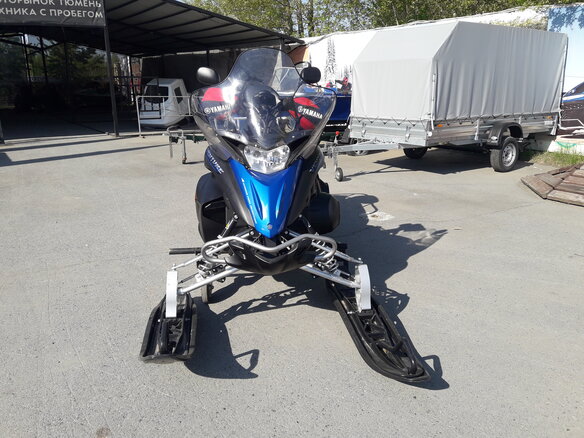 2014 Yamaha Venture, синий - вид 6