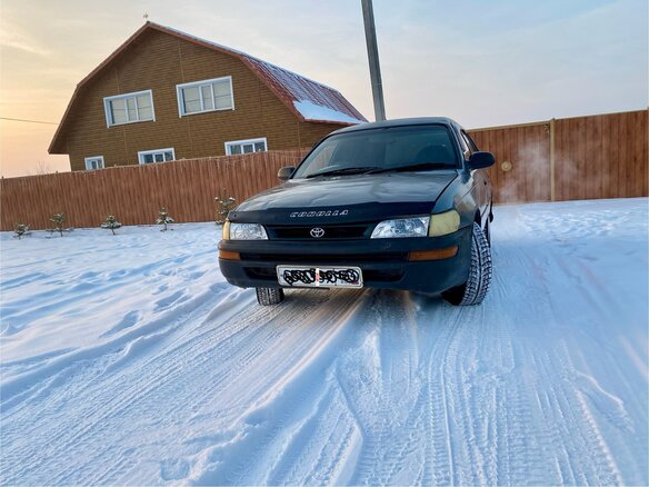 1993 Toyota Corolla VII (E100), зелёный, 235000 рублей - вид 2