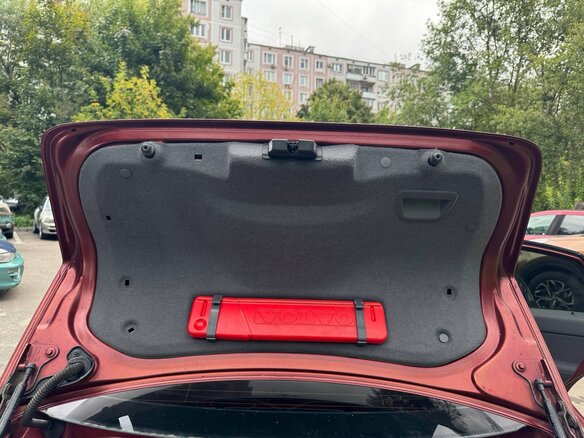 2008 Volvo S40 II Рестайлинг, красный, 800000 рублей - вид 12