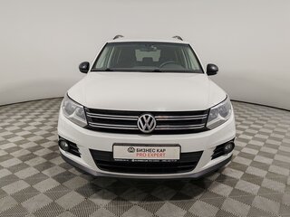 2014 Volkswagen Tiguan I Рестайлинг, белый, 1245000 рублей, вид 2