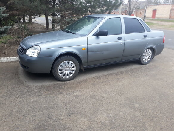 2007 Lada (ВАЗ) Priora I, серый, 300000 рублей - вид 5