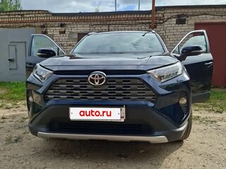 2019 Toyota RAV4 V (XA50), синий, 3100000 рублей, вид 2