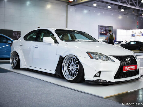 2008 Lexus IS 300 II Рестайлинг, белый - вид 12