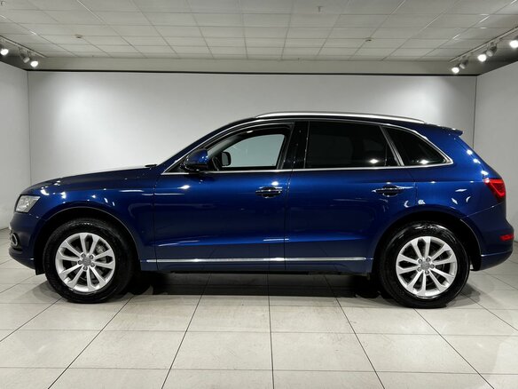 2015 Audi Q5 I (8R) Рестайлинг, синий - вид 5