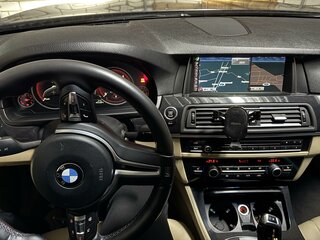 2013 BMW 5 серии 520d VI (F10/F11/F07) Рестайлинг, синий, 1700000 рублей, вид 5