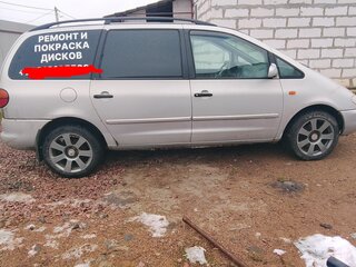 1999 Volkswagen Sharan I, серебристый, 300000 рублей, вид 2