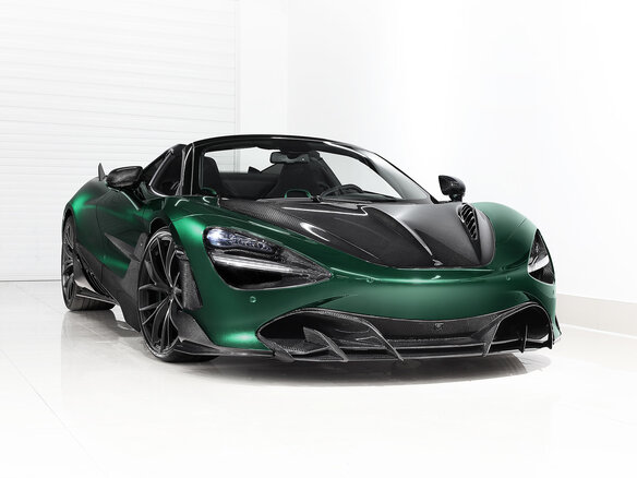 2019 McLaren 720S, зелёный - вид 3