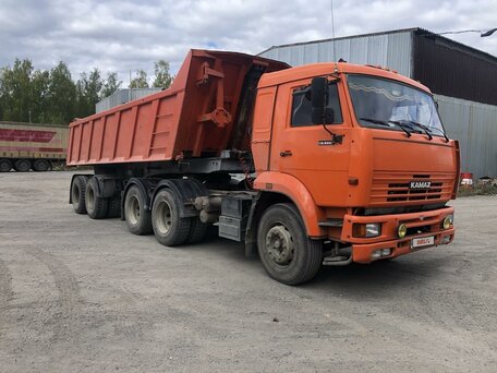 2006 КамАЗ 65116, оранжевый, 1150000 рублей, вид 2