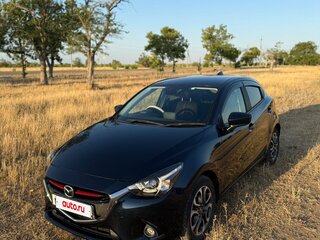 2016 Mazda Demio IV (DJ), синий, 1200000 рублей, вид 2