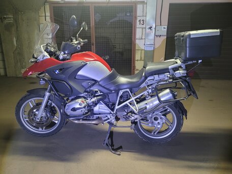 2004 BMW R 1200 GS, красный, 550000 рублей, вид 5