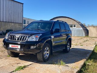2008 Toyota Land Cruiser Prado 4-speed 120 Series Рестайлинг, чёрный, 2650000 рублей, вид 2
