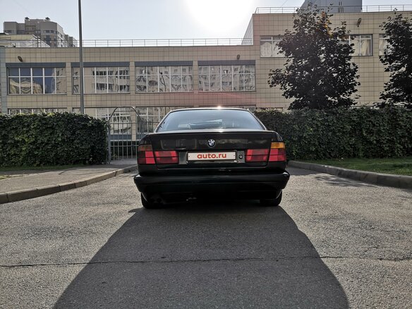 1992 BMW 5 серии 525i III (E34), чёрный - вид 6
