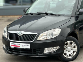 2012 Skoda Fabia II Рестайлинг, чёрный, 469000 рублей, вид 2