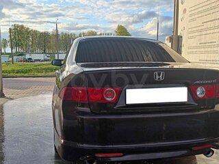 2007 Honda Accord VII Рестайлинг, чёрный, 670000 рублей, вид 4