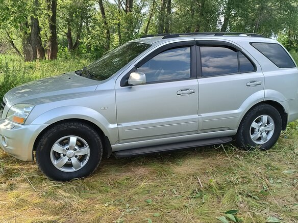 2008 Kia Sorento I Рестайлинг, серебристый - вид 8