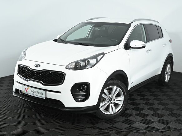 2016 Kia Sportage IV, белый