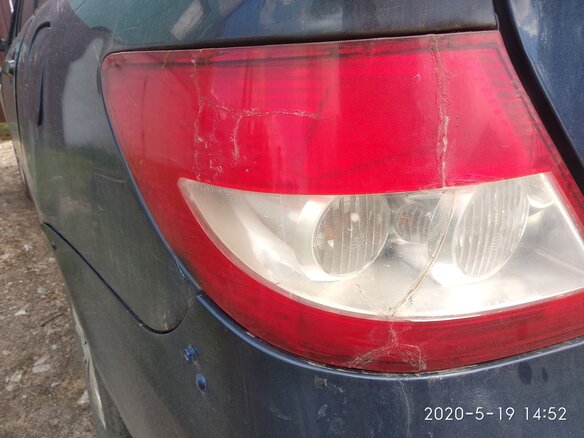 2011 BYD F3 I, синий - вид 3