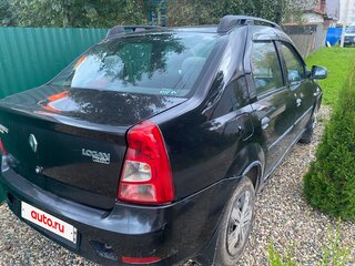 2011 Renault Logan I Рестайлинг, чёрный, 360000 рублей, вид 2