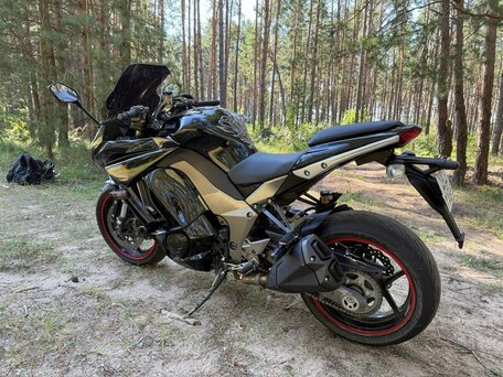 2011 Kawasaki Z 1000SX, чёрный, 650000 рублей, вид 2
