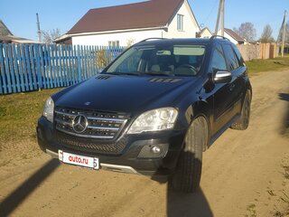 2009 Mercedes-Benz M-Класс 300 II (W164) Рестайлинг, чёрный, 1775007 рублей, вид 2