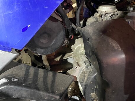 2009 Yamaha Raptor YFM90, синий, 249000 рублей, вид 3