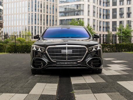 2026 Mercedes-Benz S-Класс 450 Long 4MATIC VII (W223) Рестайлинг, чёрный, 29200000 рублей, вид 2