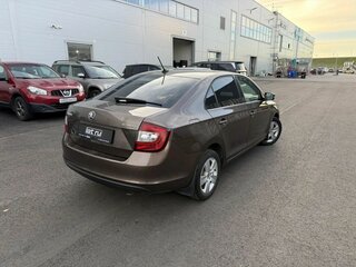 2018 Skoda Rapid I Рестайлинг, коричневый, 1145000 рублей, вид 2