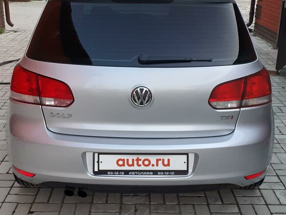 2011 Volkswagen Golf VI, серебристый - вид 4