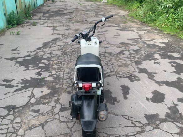 1995 Honda Zoomer, белый, 110000 рублей - вид 7