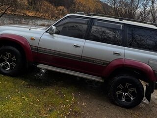 1993 Toyota Land Cruiser 80 Series, серебристый, 1600000 рублей, вид 2