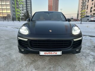 2017 Porsche Cayenne Diesel II Рестайлинг (958), чёрный, 4180000 рублей, вид 4