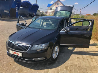 2014 Skoda Superb II Рестайлинг, чёрный, 1580000 рублей, вид 2