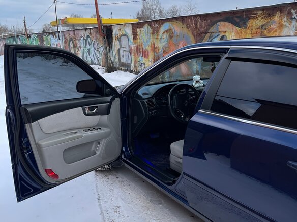 2006 Kia Magentis II, синий, 650000 рублей - вид 8
